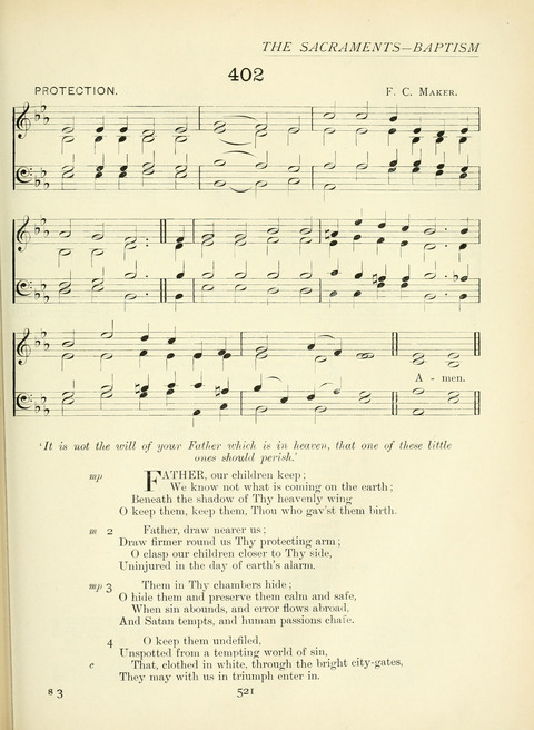 The Church Hymnary page 521