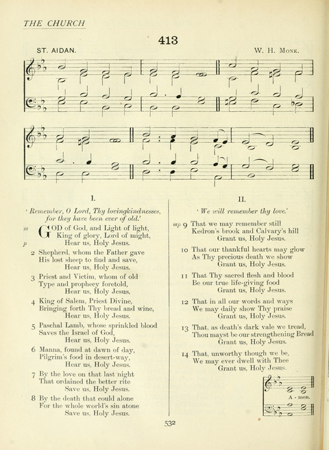 The Church Hymnary page 532