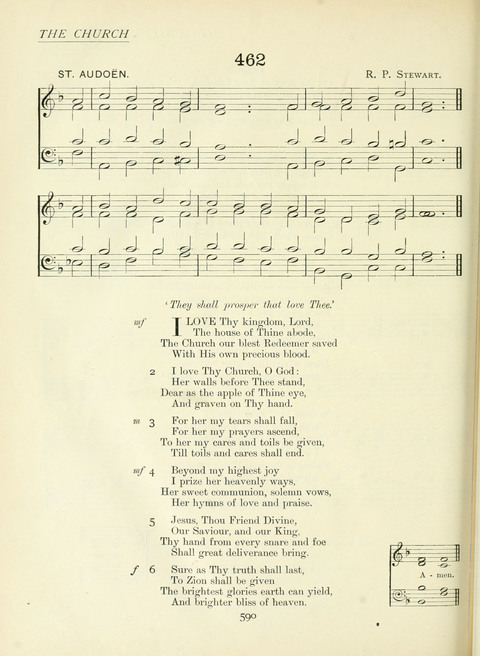 The Church Hymnary page 590