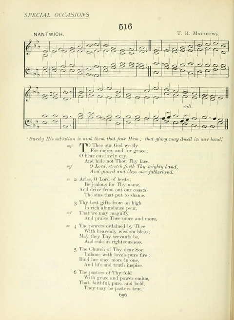 The Church Hymnary page 656
