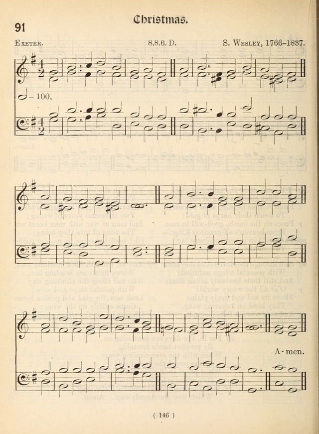 Church Hymns: with tunes (New ed.) page 146
