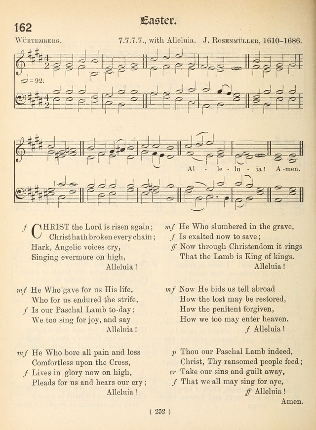 Church Hymns: with tunes (New ed.) page 252