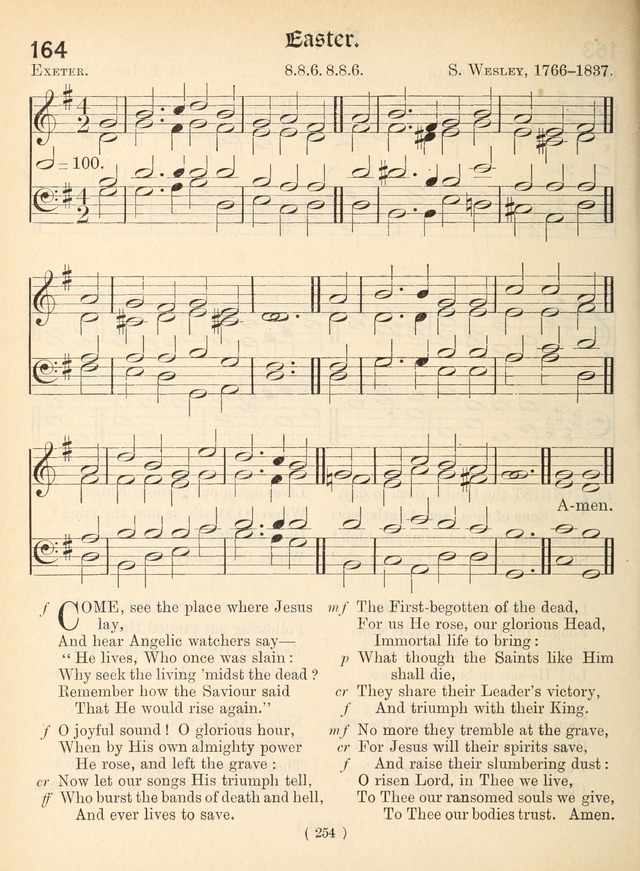 Church Hymns: with tunes (New ed.) page 254