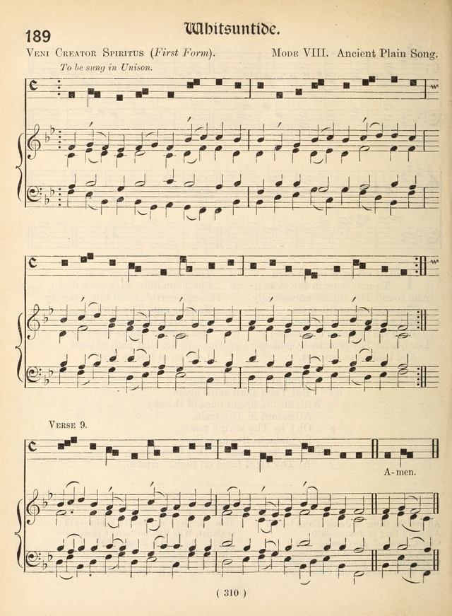 Church Hymns: with tunes (New ed.) page 310