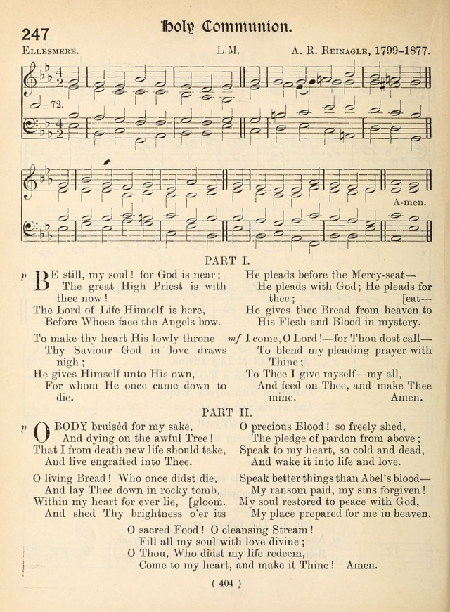 Church Hymns: with tunes (New ed.) page 404