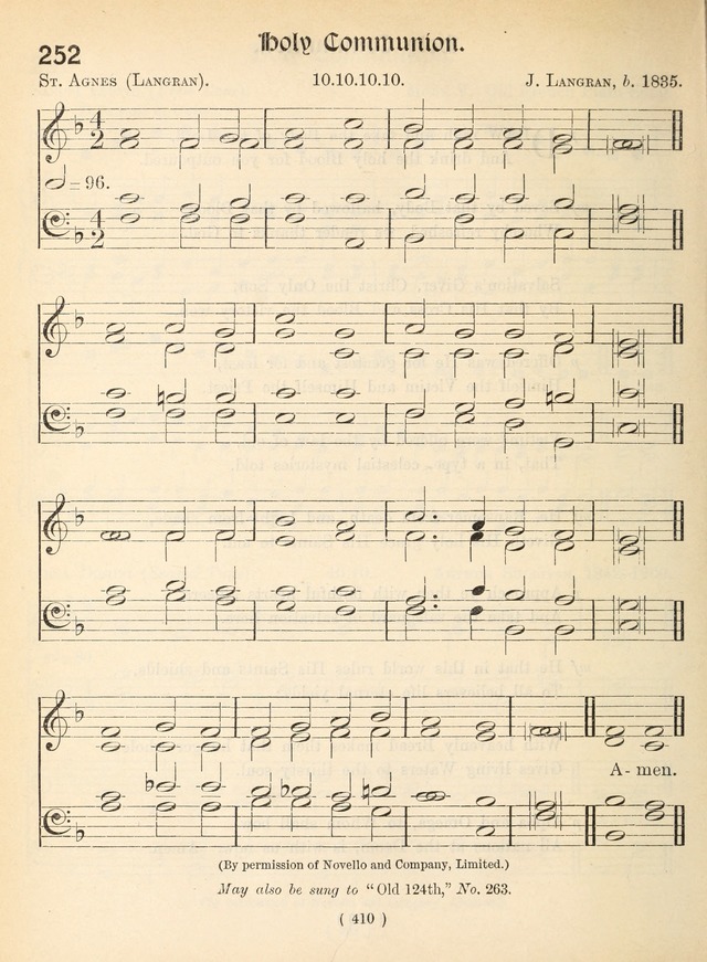 Church Hymns: with tunes (New ed.) page 410