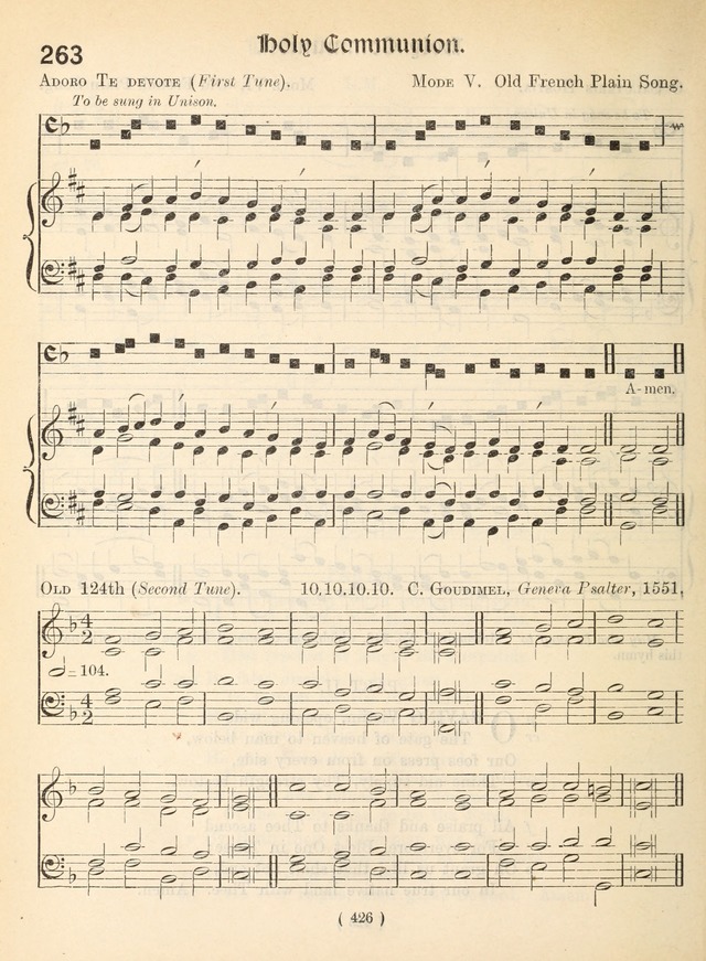 Church Hymns: with tunes (New ed.) page 426