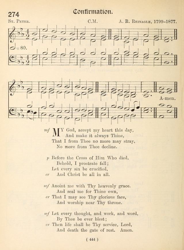 Church Hymns: with tunes (New ed.) page 444