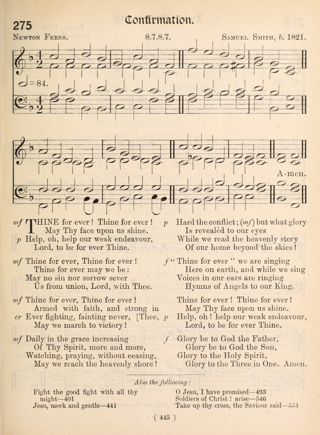 Church Hymns: with tunes (New ed.) page 445