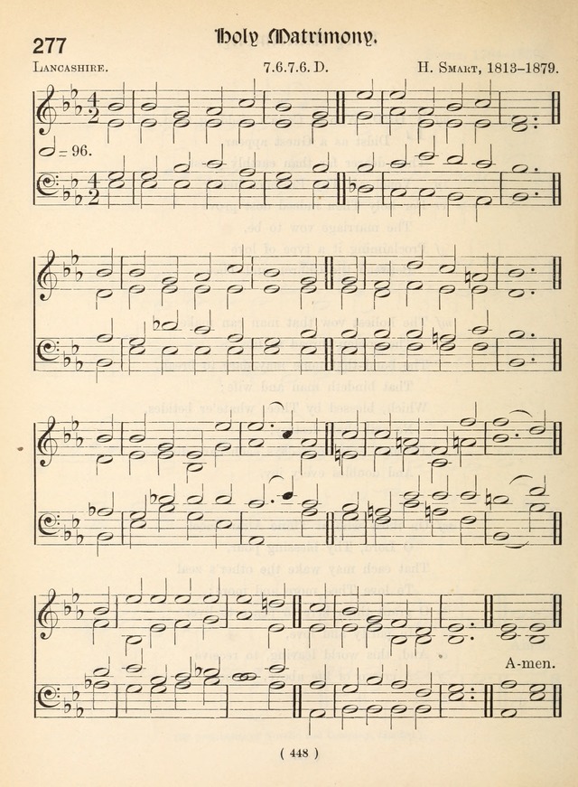 Church Hymns: with tunes (New ed.) page 448