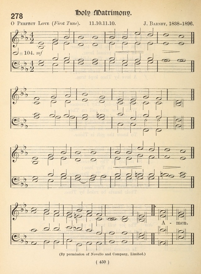 Church Hymns: with tunes (New ed.) page 450