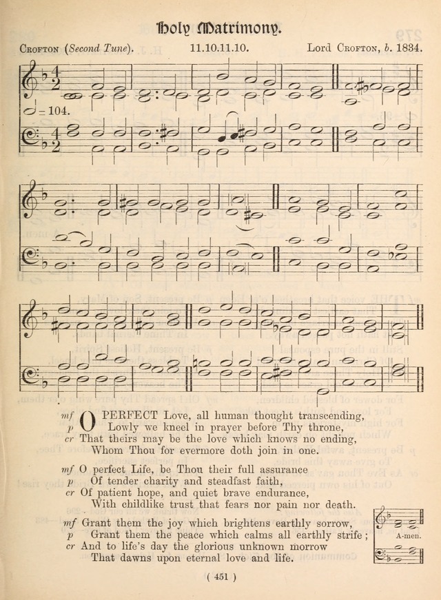 Church Hymns: with tunes (New ed.) page 451
