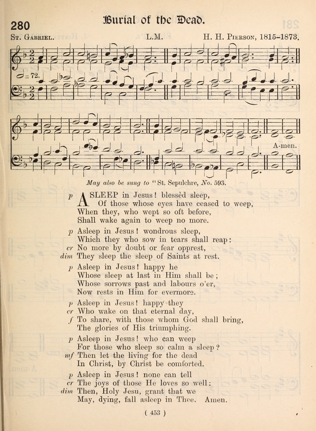 Church Hymns: with tunes (New ed.) page 453