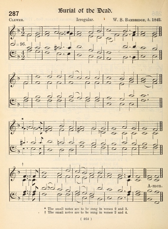 Church Hymns: with tunes (New ed.) page 464