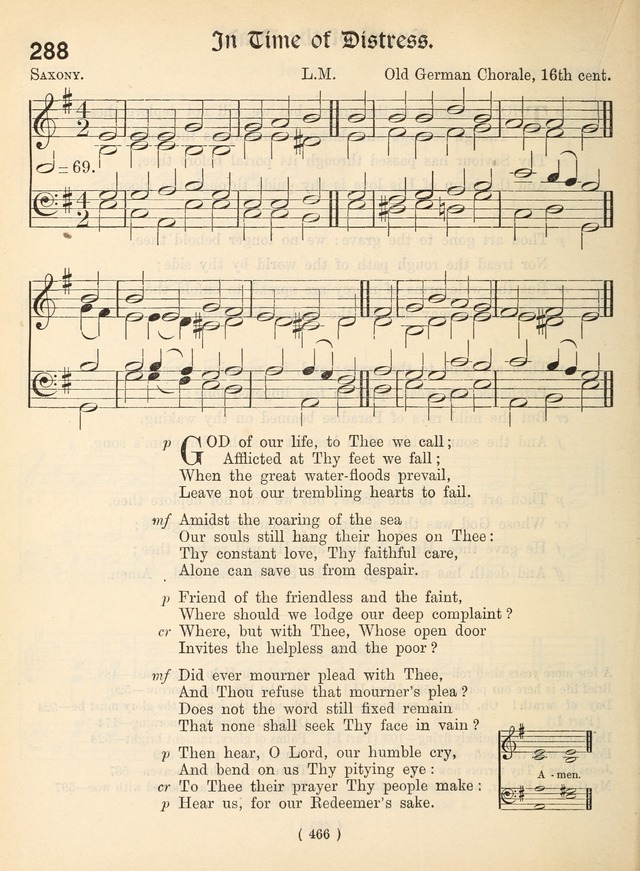 Church Hymns: with tunes (New ed.) page 466