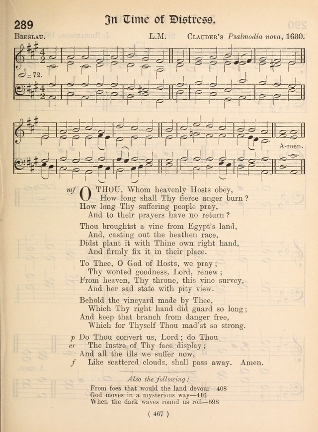 Church Hymns: with tunes (New ed.) page 467