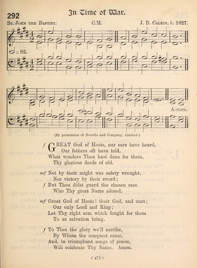 Church Hymns: with tunes (New ed.) page 471