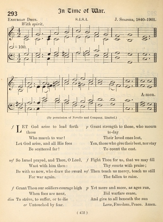 Church Hymns: with tunes (New ed.) page 472