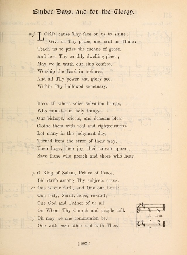 Church Hymns: with tunes (New ed.) page 503