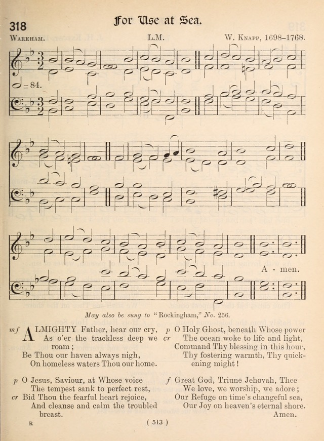 Church Hymns: with tunes (New ed.) page 513