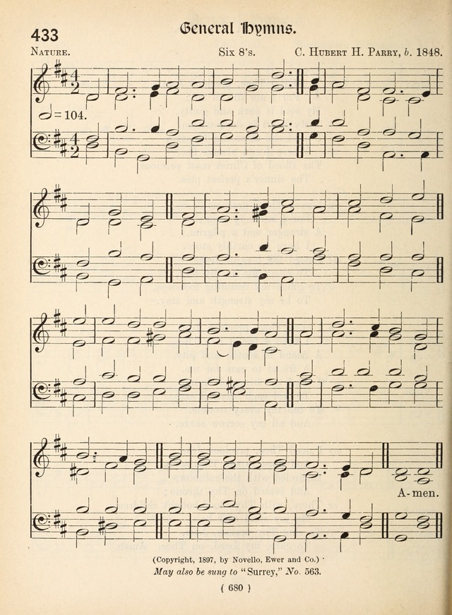 Church Hymns: with tunes (New ed.) page 680