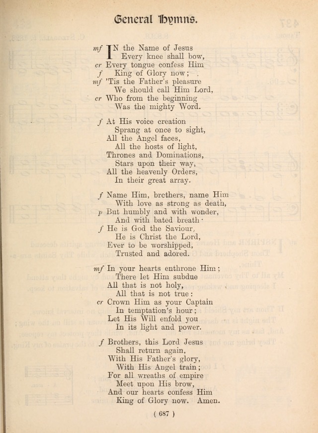 Church Hymns: with tunes (New ed.) page 687