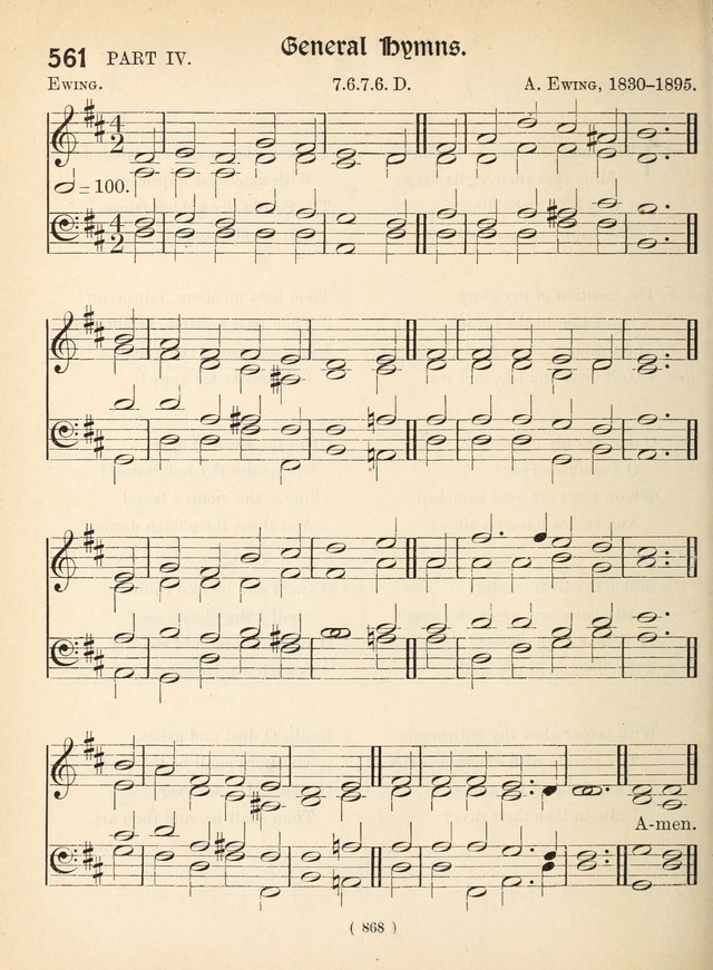 Church Hymns: with tunes (New ed.) page 868