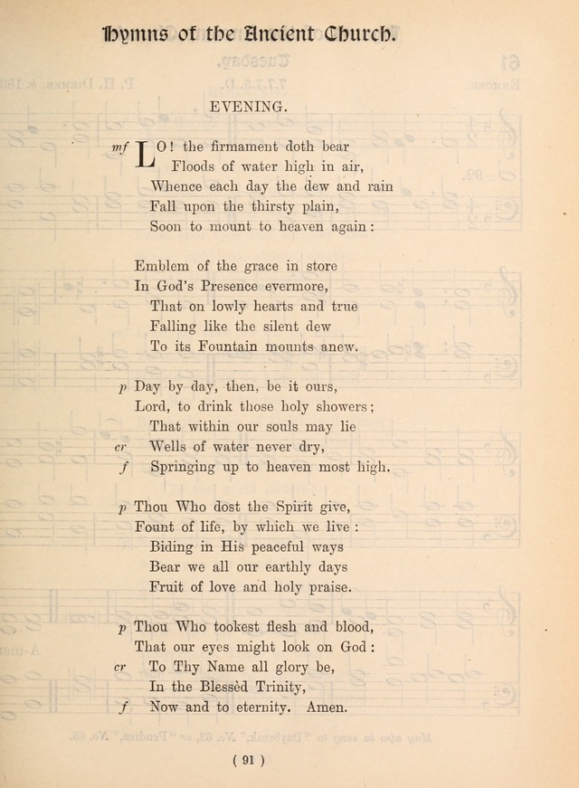 Church Hymns: with tunes (New ed.) page 91