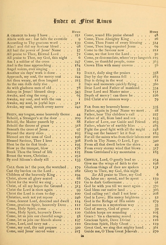 The Chapel Hymnal page 10