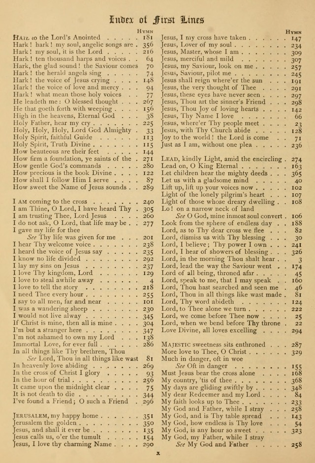 The Chapel Hymnal page 11