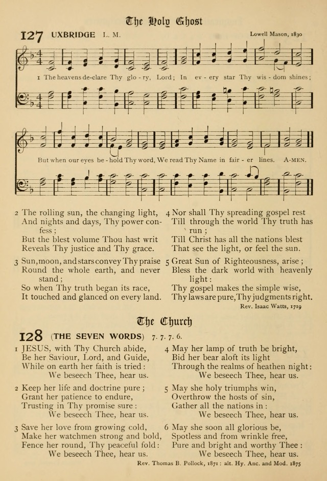 The Chapel Hymnal page 111