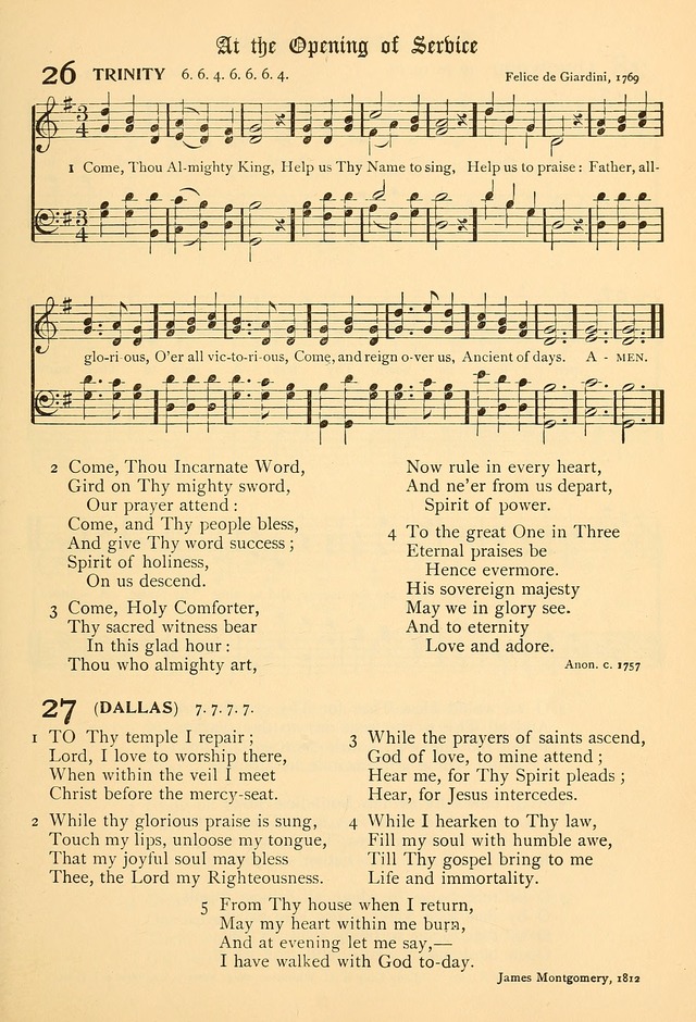 The Chapel Hymnal page 40