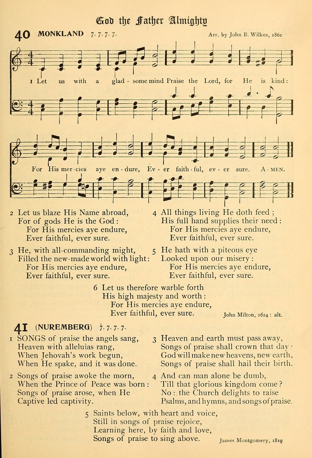 The Chapel Hymnal page 50