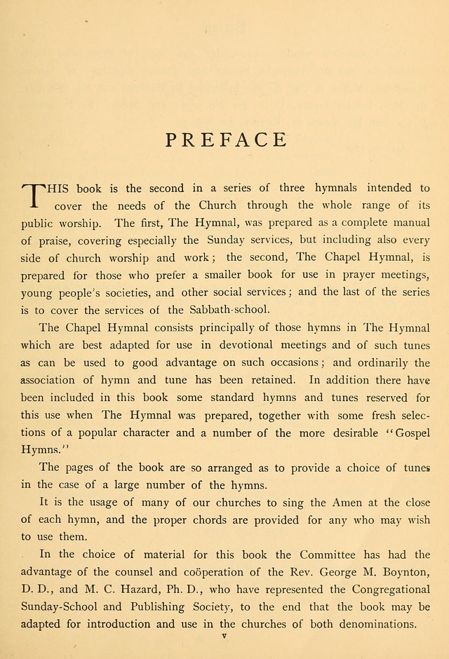 The Chapel Hymnal page 6