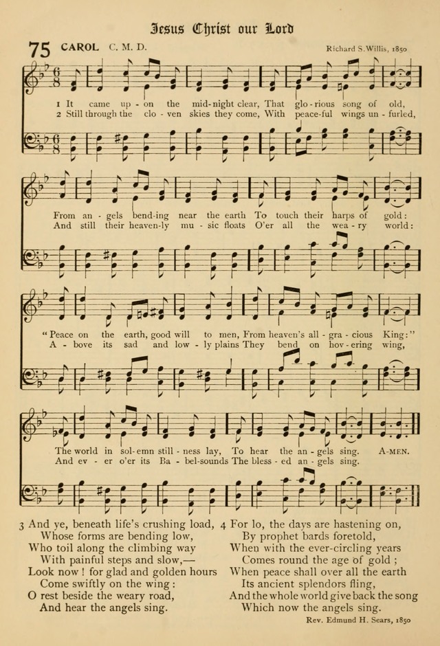 The Chapel Hymnal page 75