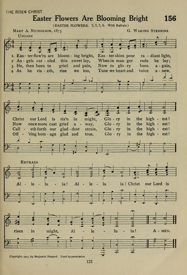 The Century Hymnal page 121