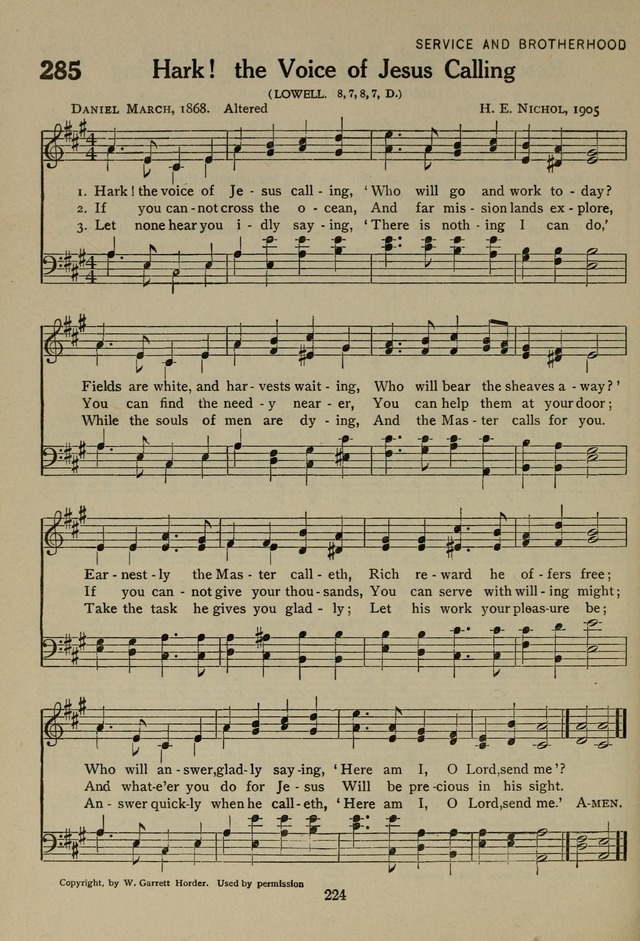 The Century Hymnal page 224