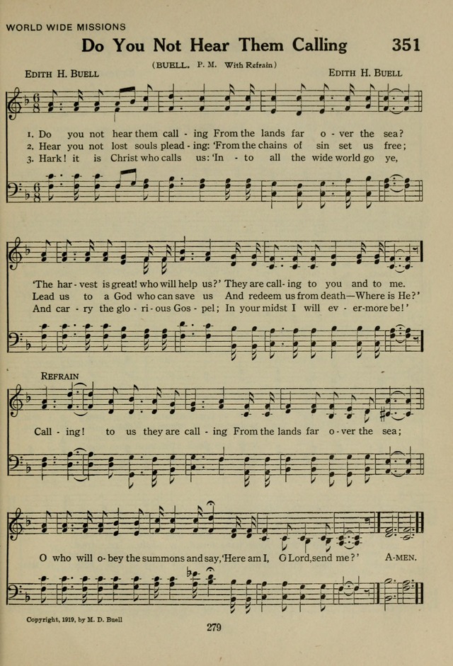 The Century Hymnal page 279