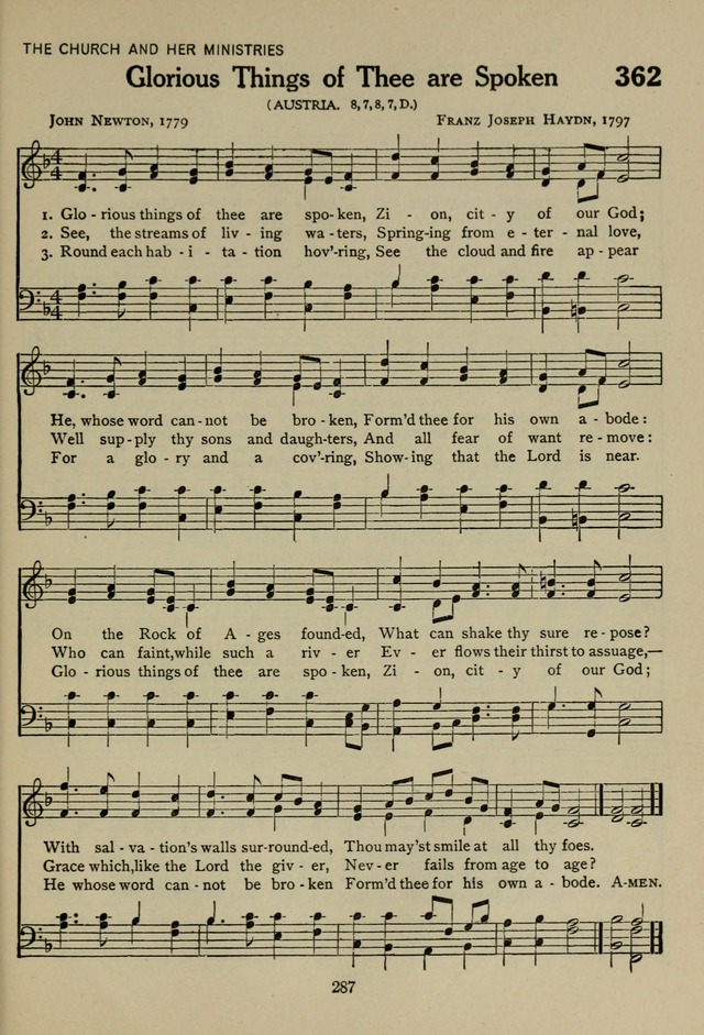 The Century Hymnal page 287