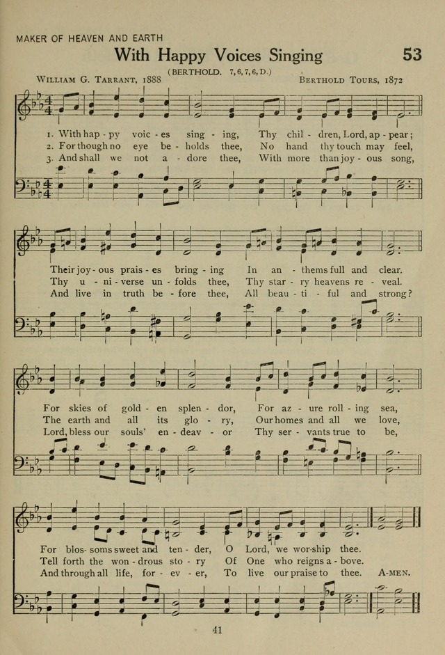 The Century Hymnal page 41