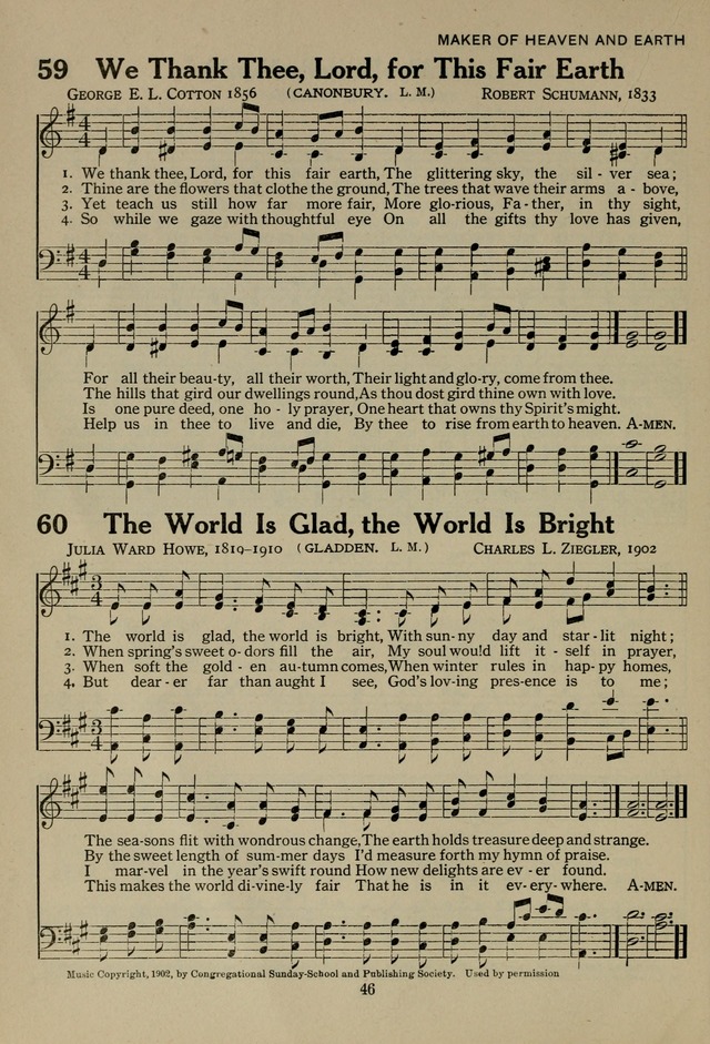 The Century Hymnal page 46