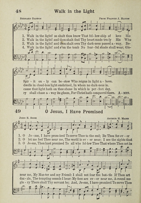 The Cokesbury Hymnal page 38