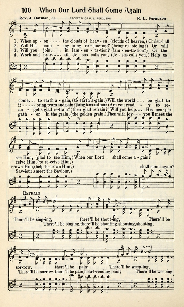 Calvary Hymns page 100