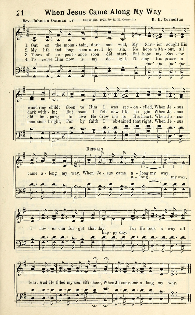Calvary Hymns page 21