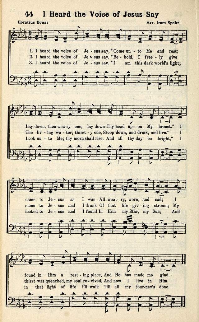 Calvary Hymns page 44