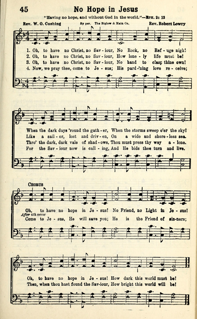 Calvary Hymns page 45