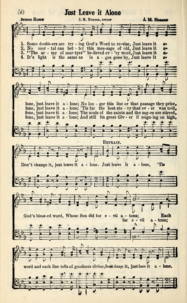 Calvary Hymns page 50