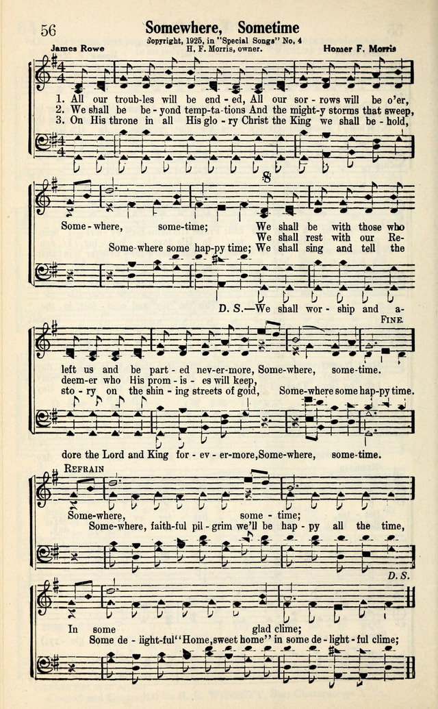 Calvary Hymns page 56