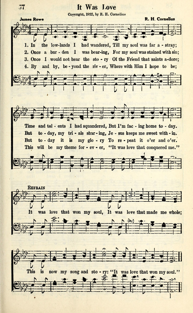 Calvary Hymns page 57