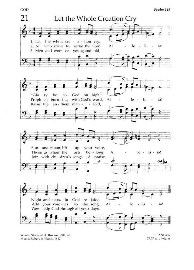 Chalice Hymnal page 20